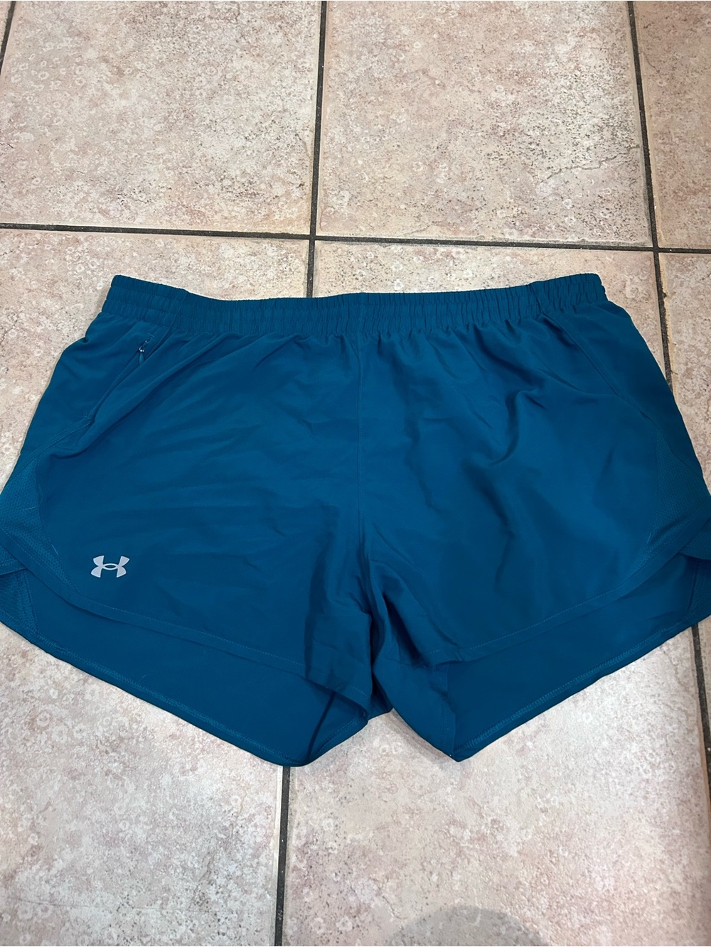 Under Armour Women's Teal Blue Athletic Shorts